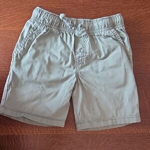 Cat & Jack Boys 4T Olive Green Shorts 100% Cotton